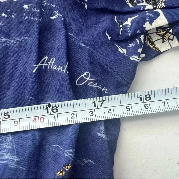 WeWoreWhat Blue and White Midi Dress - Picture 14 of 16